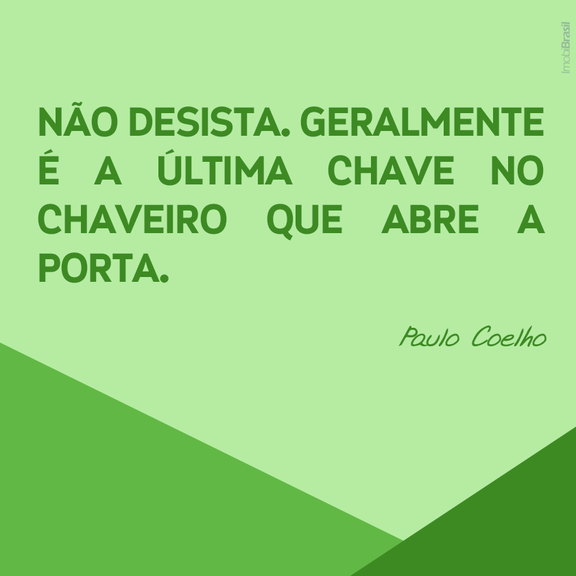 Nunca desista